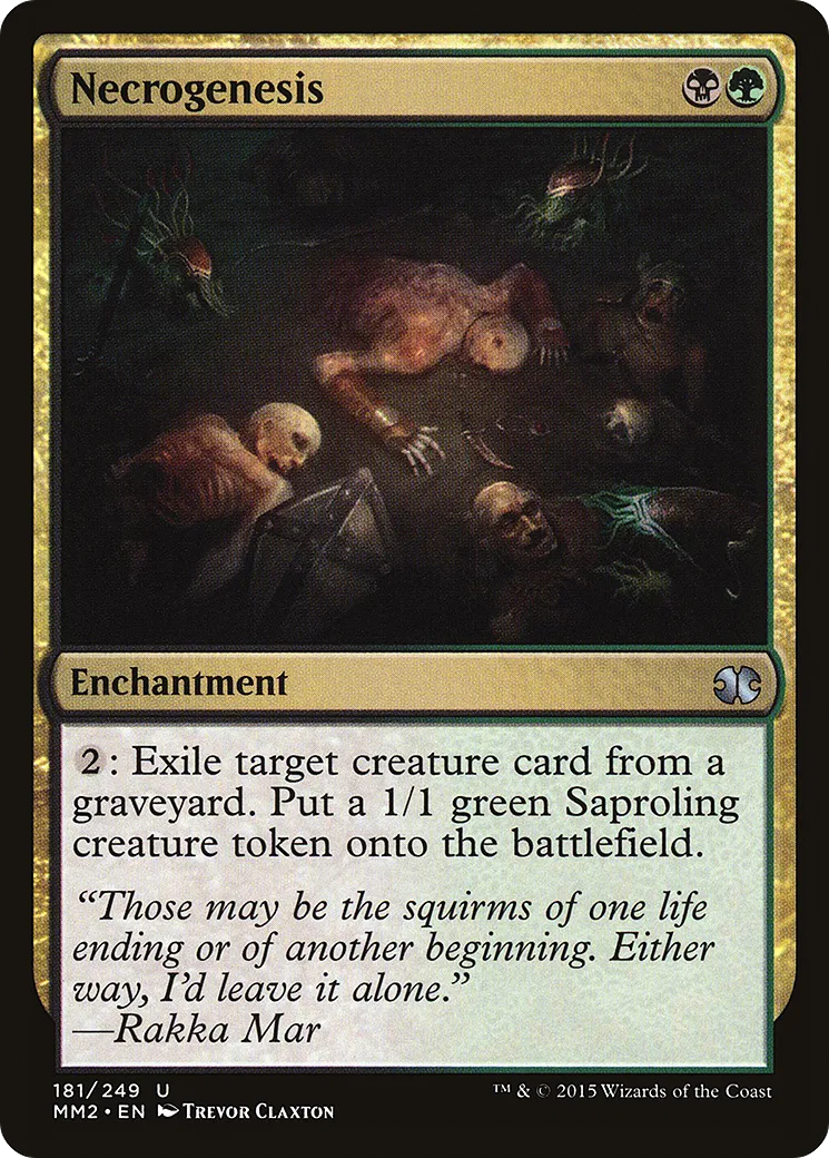 Nécrogénèse — Modern Masters 2015 — Magic: The Gathering