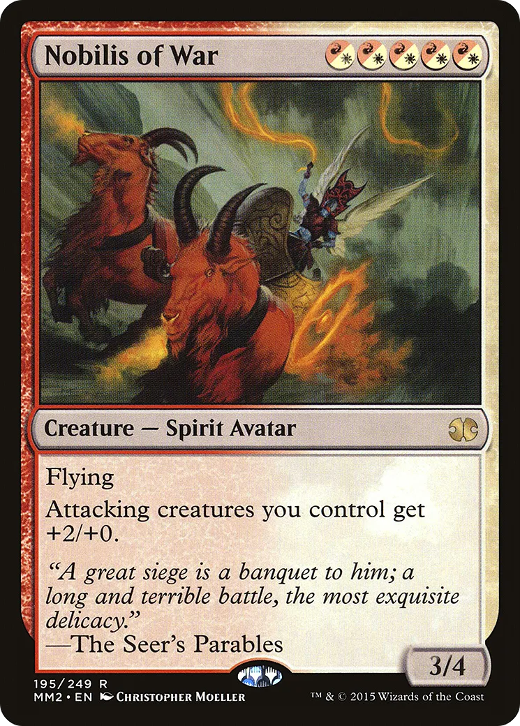 Nobilis of War — Modern Masters 2015 — Magic: The Gathering