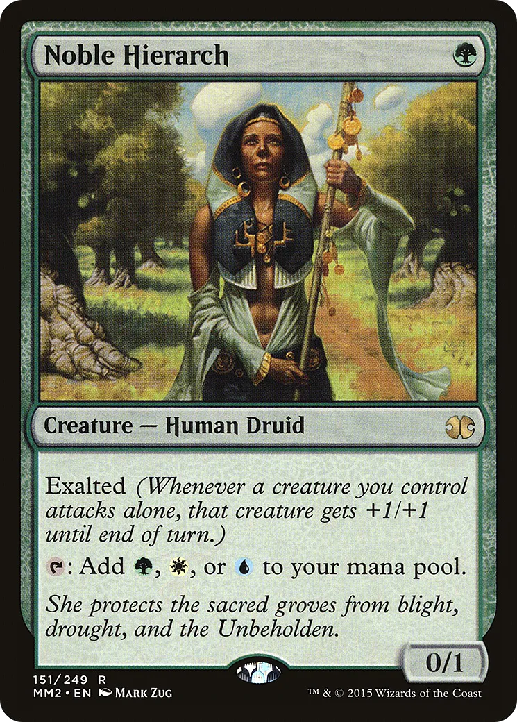 Noble Hierarch — Modern Masters 2015 — Magic: The Gathering