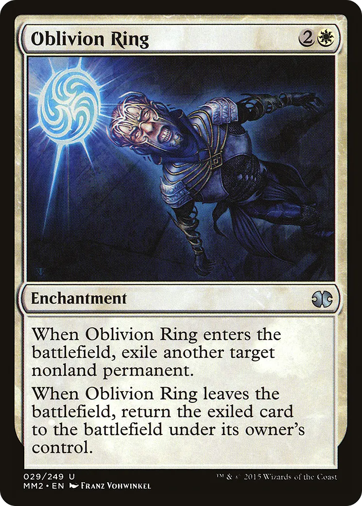 Oblivion Ring — Modern Masters 2015 — Magic: The Gathering