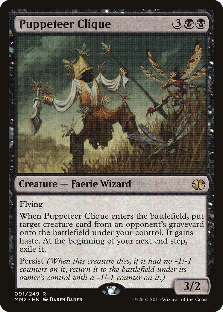 Puppeteer Clique — Modern Masters 2015 — Magic: The Gathering