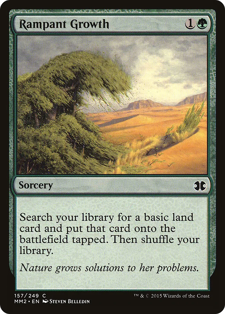 Rampant Growth — Modern Masters 2015 — Magic: The Gathering
