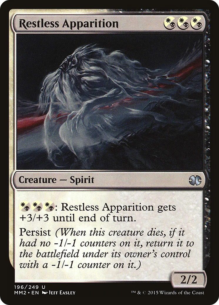 Restless Apparition — Modern Masters 2015 — Magic: The Gathering