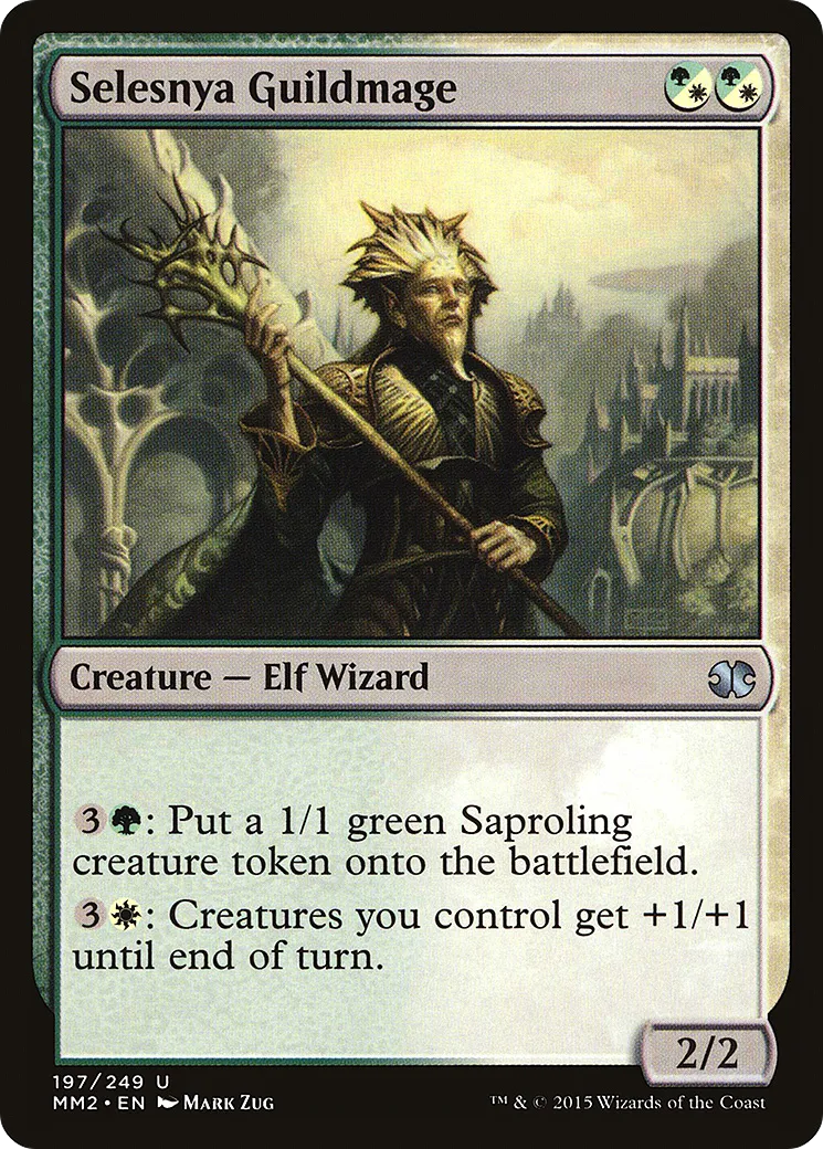 Ghildmage de Selesnya — Modern Masters 2015 — Magic: The Gathering