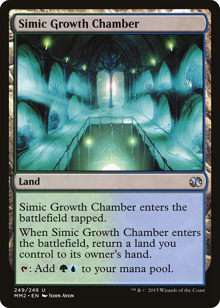 Simic Growth Chamber — Modern Masters 2015 — Magic: The Gathering