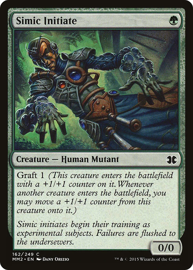 Simic Initiate — Modern Masters 2015 — Magic: The Gathering