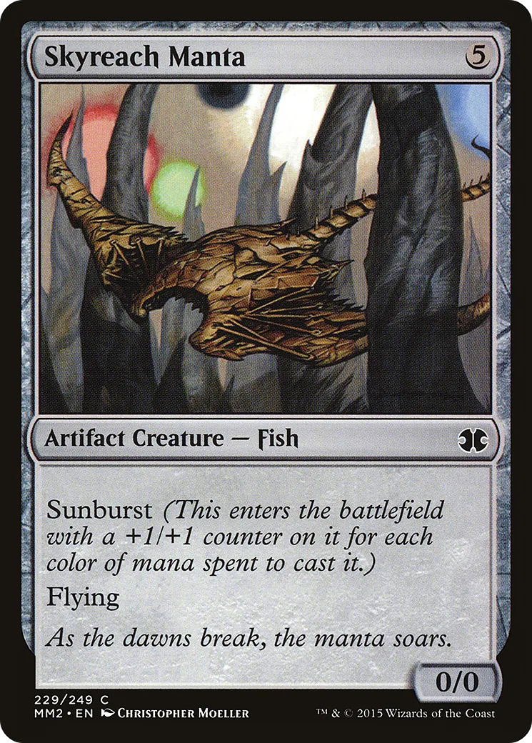 Raie manta toucheciel — Modern Masters 2015 — Magic: The Gathering