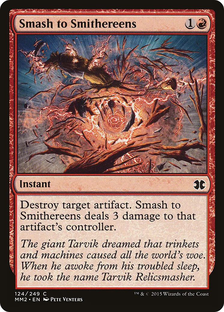 Smash to Smithereens — Modern Masters 2015 — Magic: The Gathering