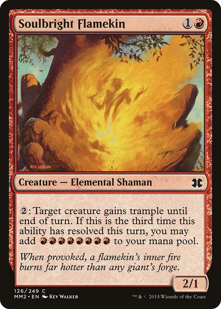 Soulbright Flamekin — Modern Masters 2015 — Magic: The Gathering