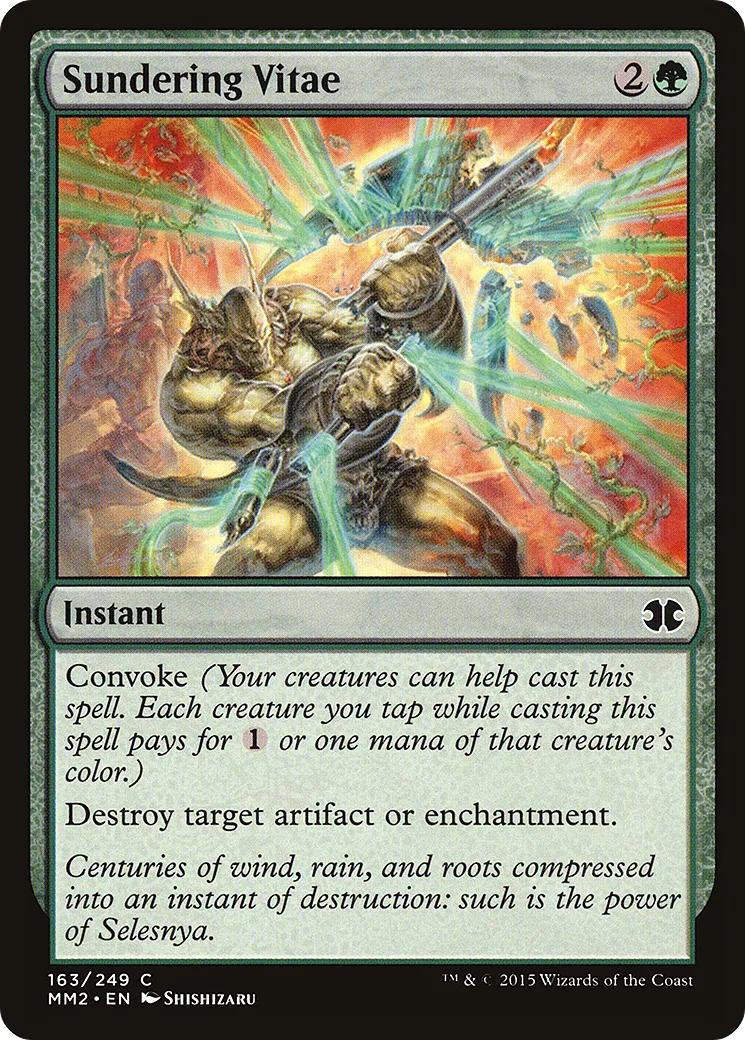 Sundering Vitae — Modern Masters 2015 — Magic: The Gathering