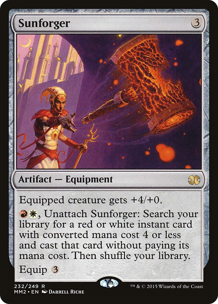 Sunforger — Modern Masters 2015 — Magic: The Gathering