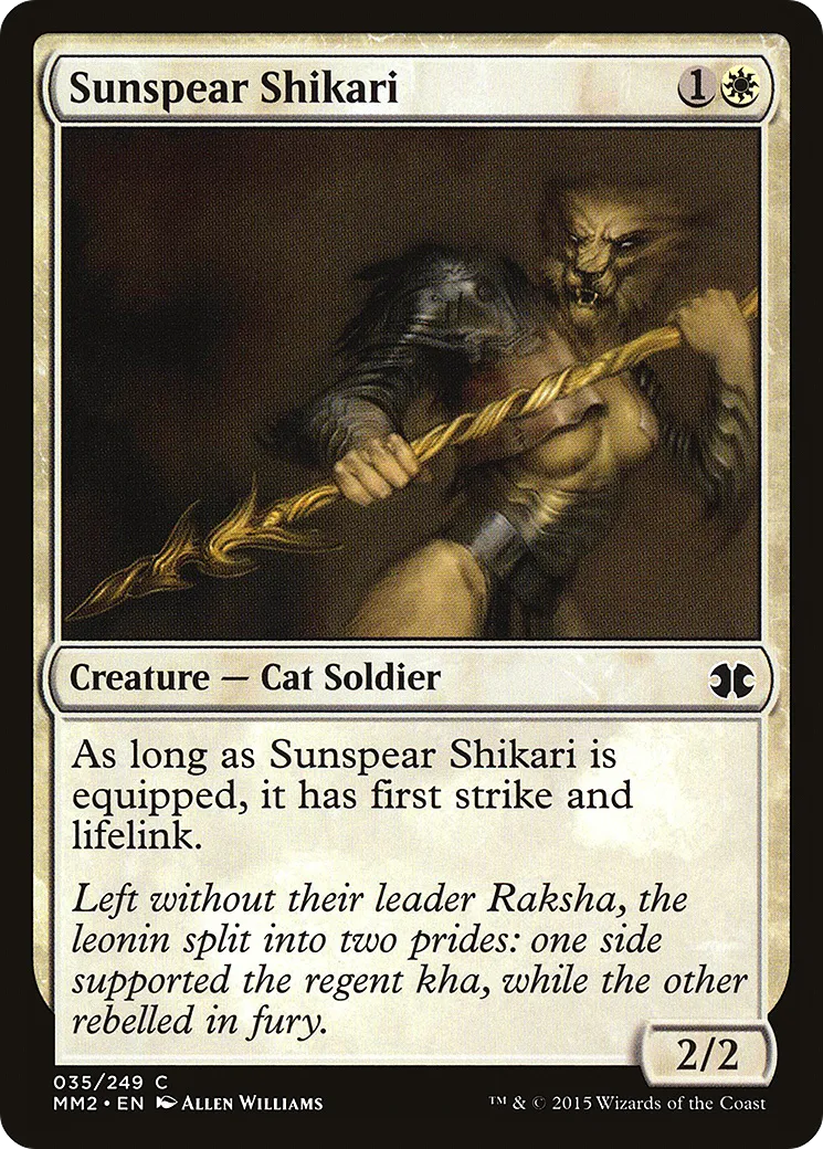 Shikari lancesoleil — Modern Masters 2015 — Magic: The Gathering