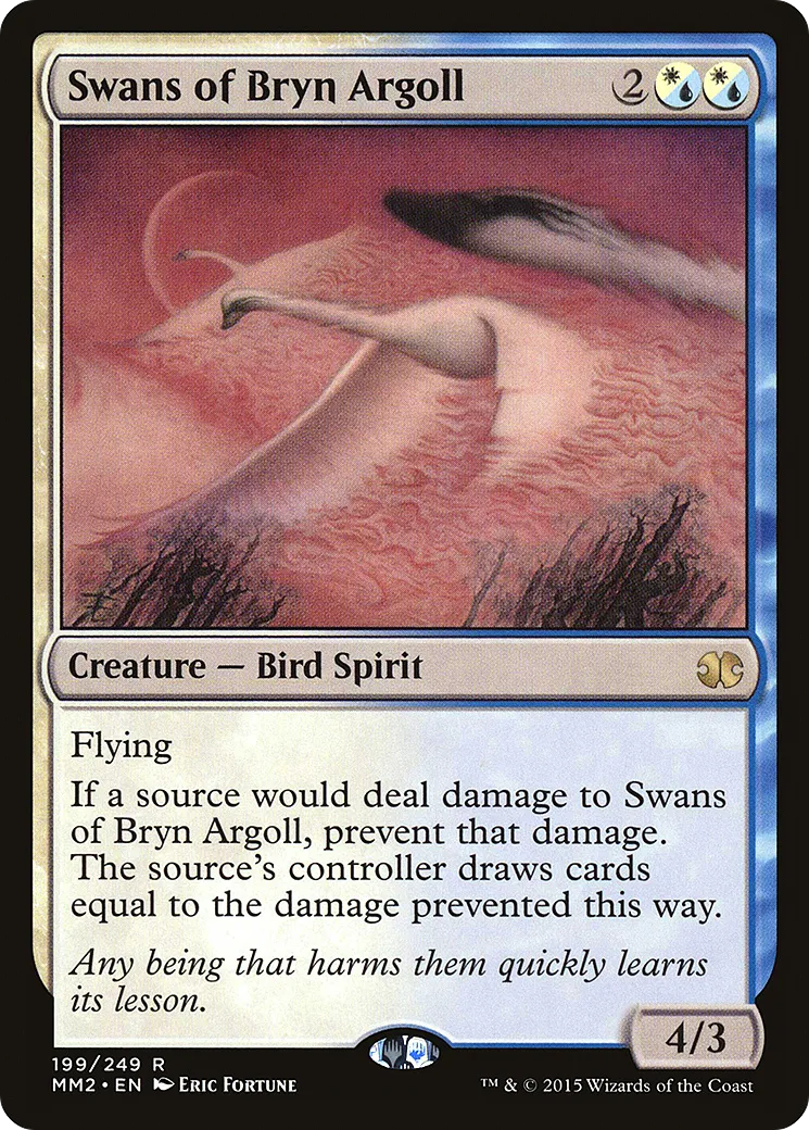 Swans of Bryn Argoll — Modern Masters 2015 — Magic: The Gathering