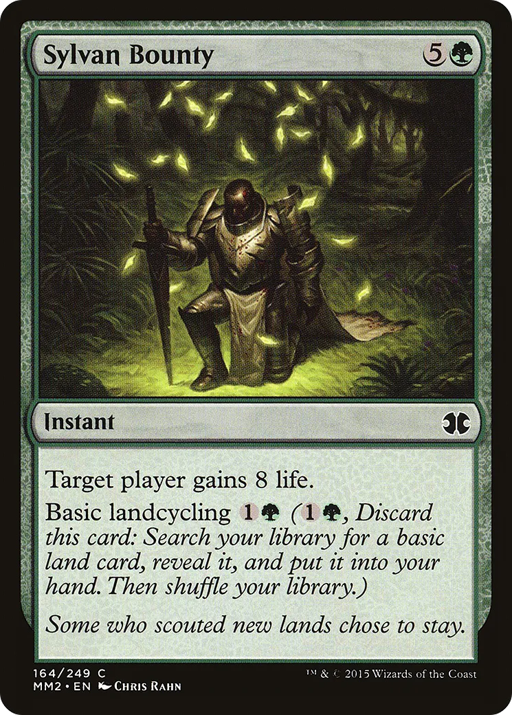 Sylvan Bounty — Modern Masters 2015 — Magic: The Gathering