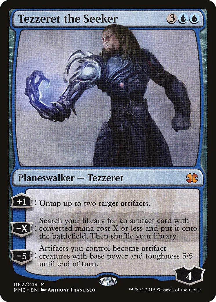 Tezzeret the Seeker — Modern Masters 2015 — Magic: The Gathering