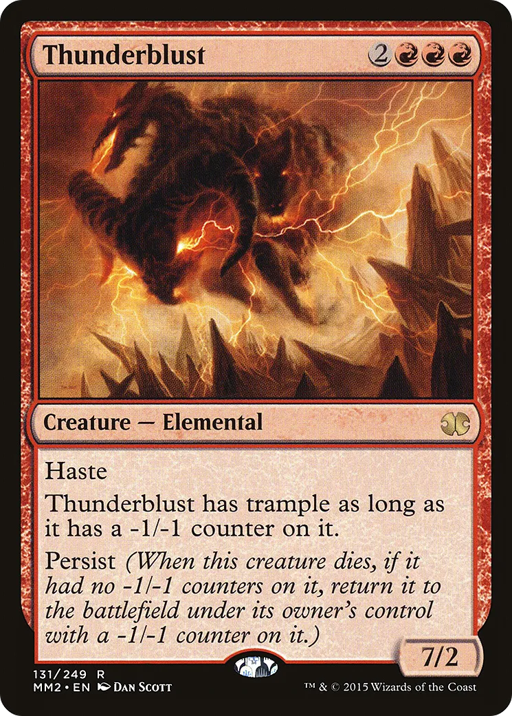 Thunderblust — Modern Masters 2015 — Magic: The Gathering