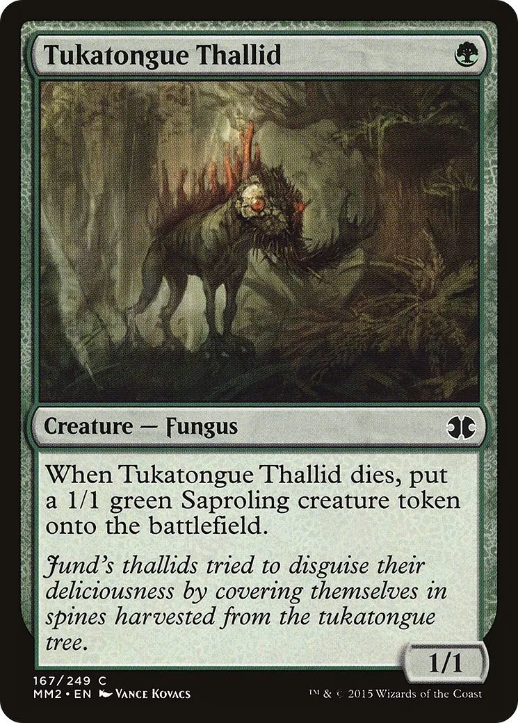 Tukatongue Thallid — Modern Masters 2015 — Magic: The Gathering
