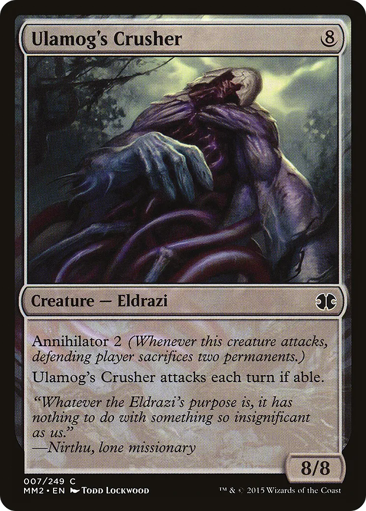 Écrabouilleur d'Ulamog — Modern Masters 2015 — Magic: The Gathering
