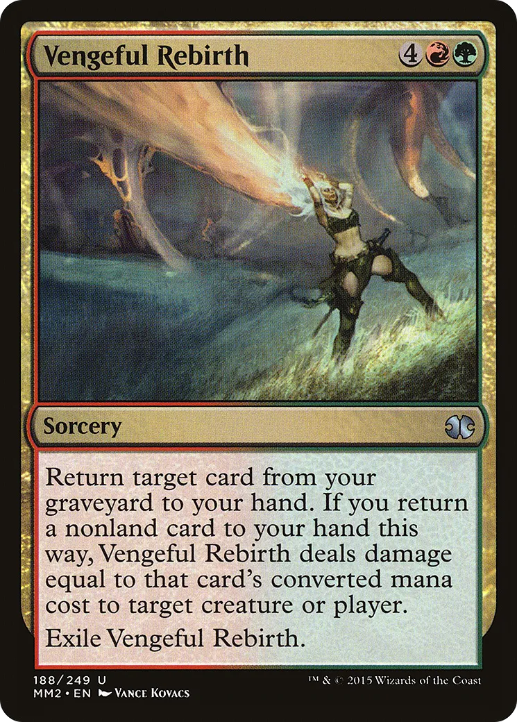 Vengeful Rebirth — Modern Masters 2015 — Magic: The Gathering