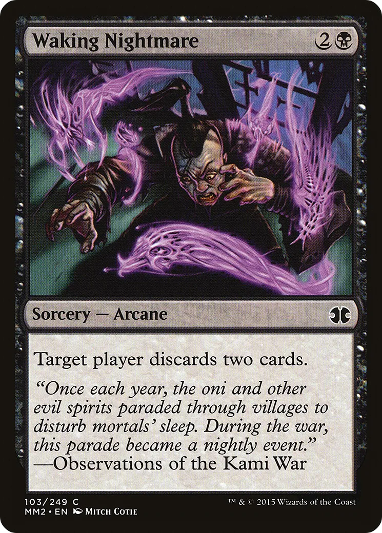 Réveil par cauchemar — Modern Masters 2015 — Magic: The Gathering