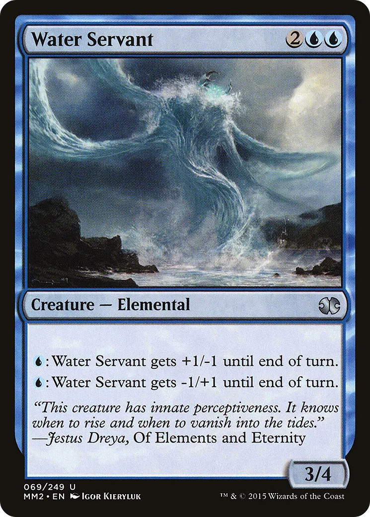 Water Servant — Modern Masters 2015 — Magic: The Gathering