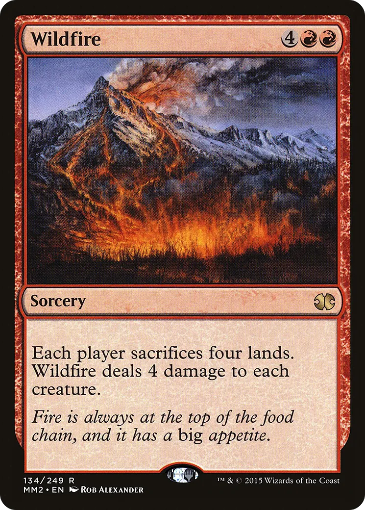 Feu dévastateur — Modern Masters 2015 — Magic: The Gathering