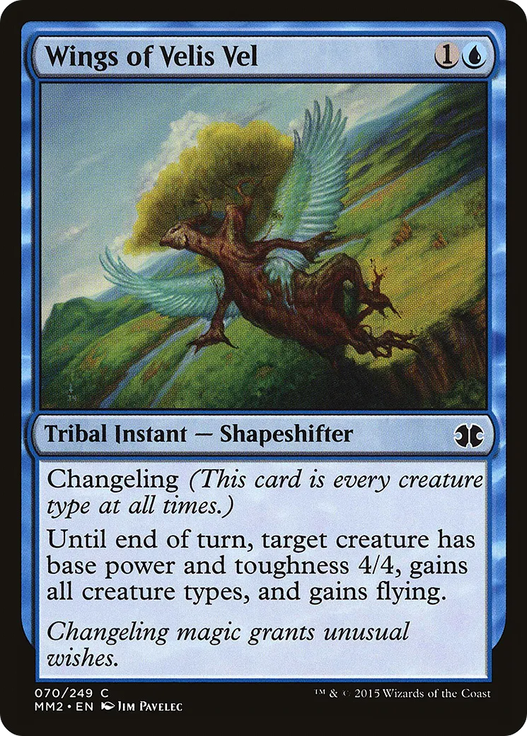 Wings of Velis Vel — Modern Masters 2015 — Magic: The Gathering