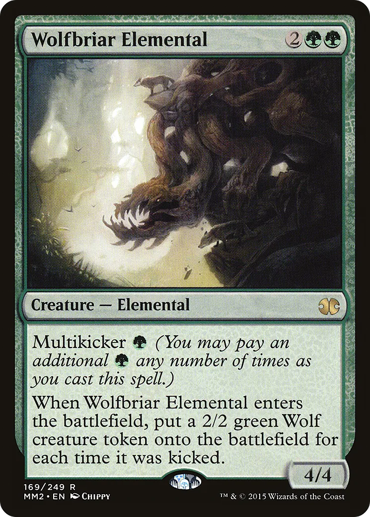 Wolfbriar Elemental — Modern Masters 2015 — Magic: The Gathering