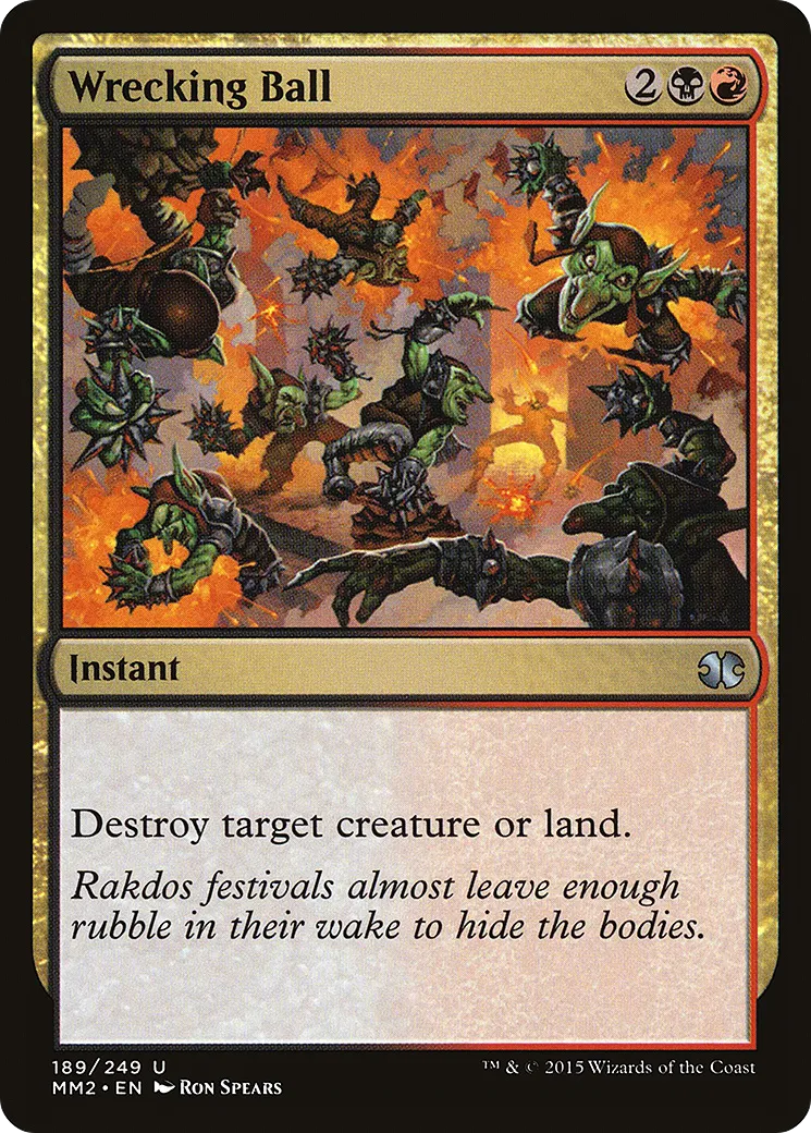 Wrecking Ball — Modern Masters 2015 — Magic: The Gathering