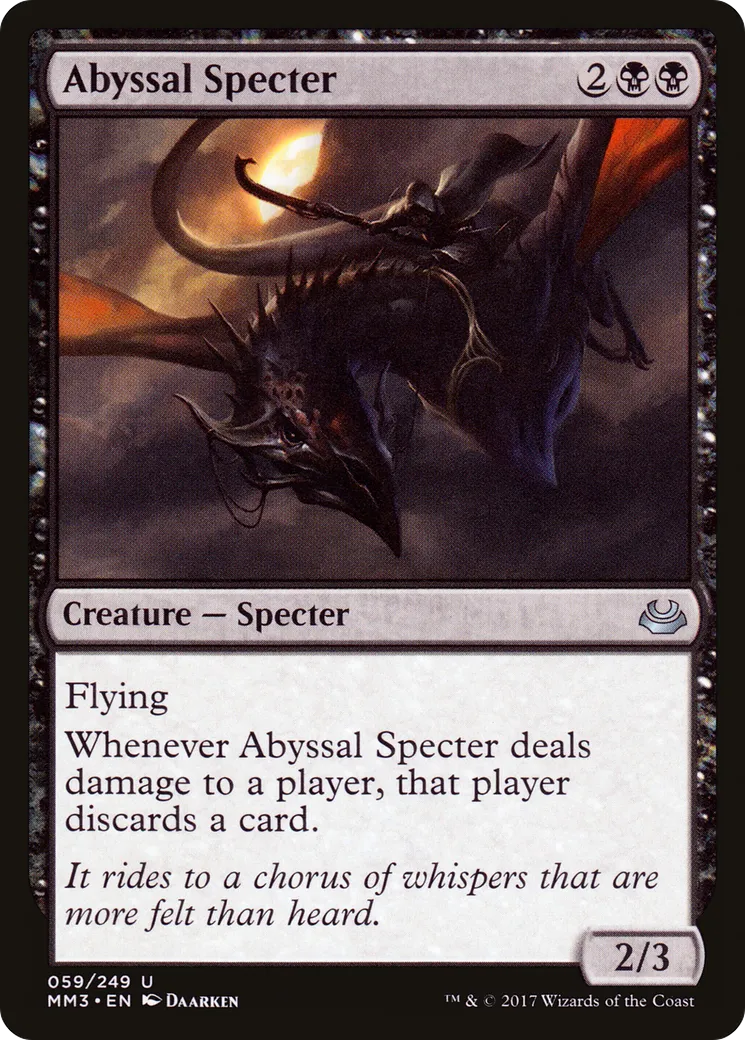 Spectre des abysses — Modern Masters 2017 — Magic: The Gathering