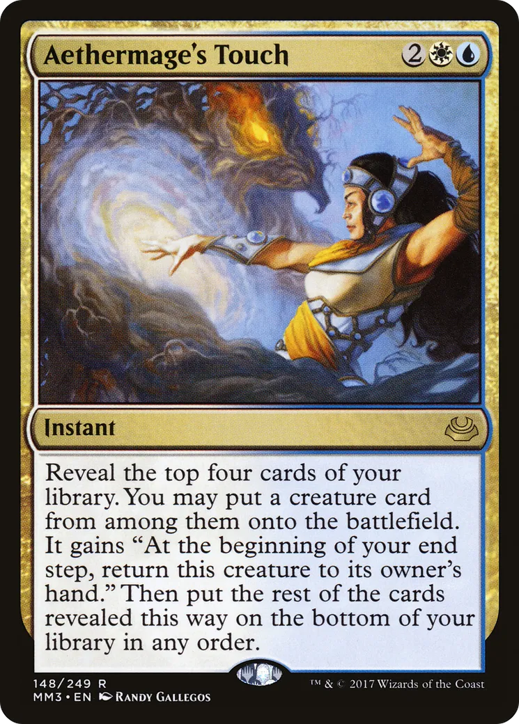 Aethermage's Touch — Modern Masters 2017 — Magic: The Gathering