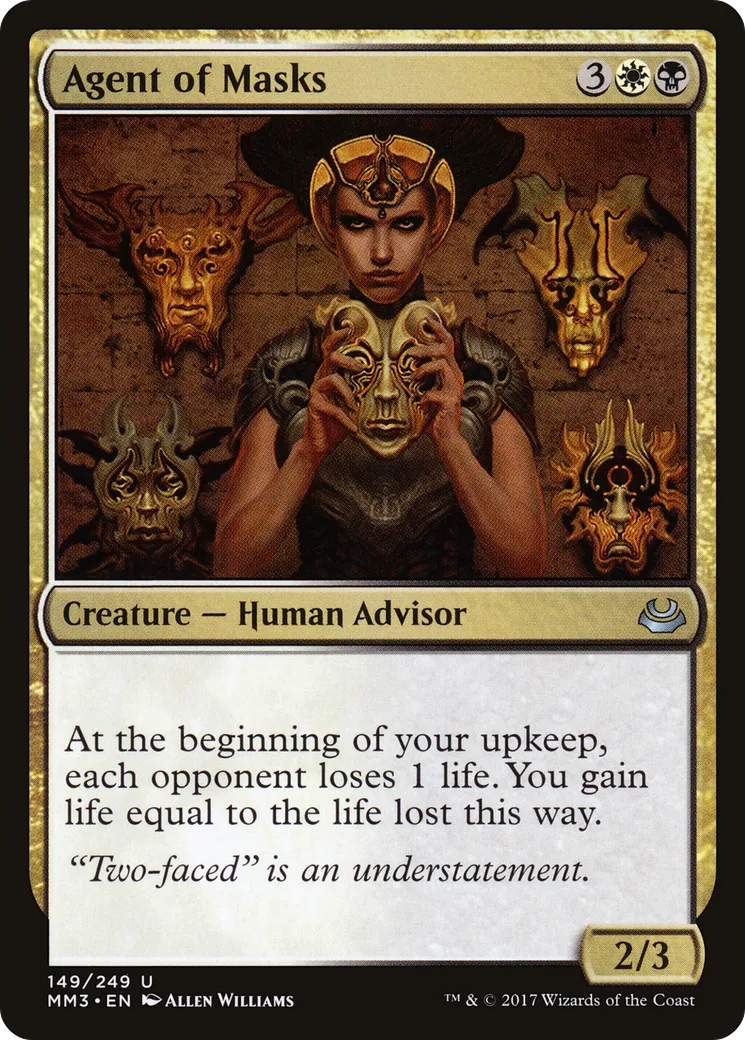 Agent of Masks — Modern Masters 2017 — Magic: The Gathering