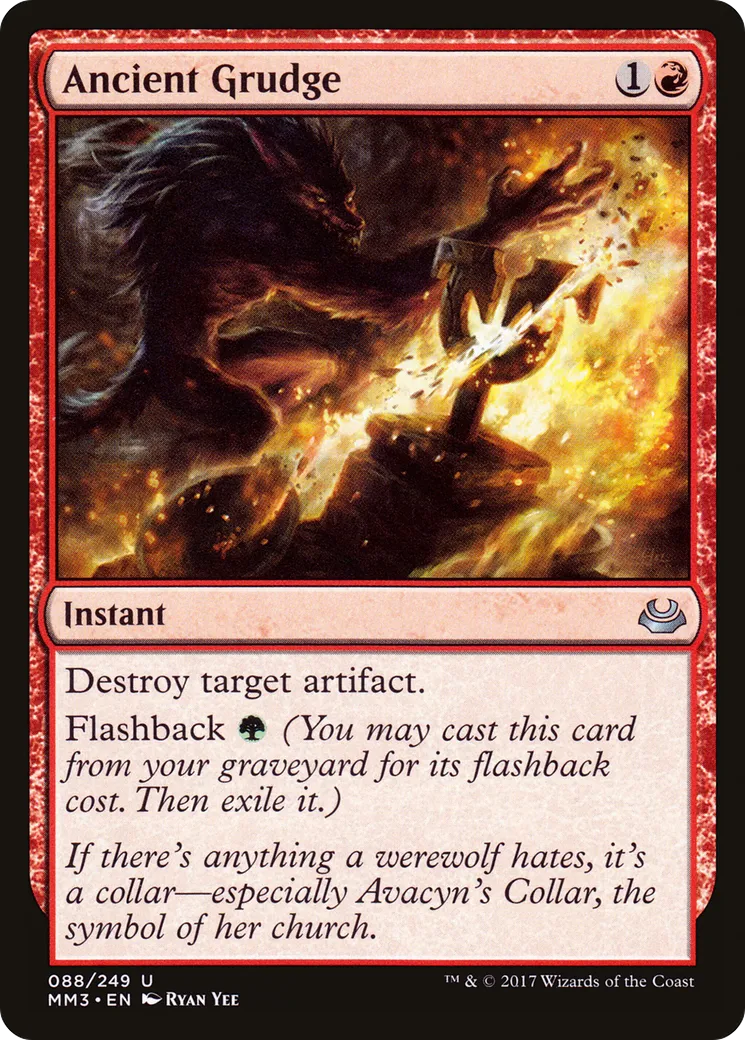Ancienne rancœur — Modern Masters 2017 — Magic: The Gathering