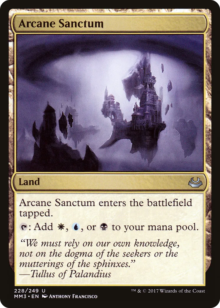 Arcane Sanctum — Modern Masters 2017 — Magic: The Gathering
