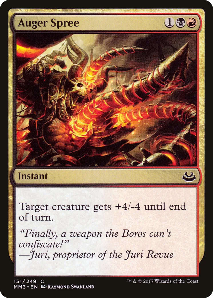 Auger Spree — Modern Masters 2017 — Magic: The Gathering