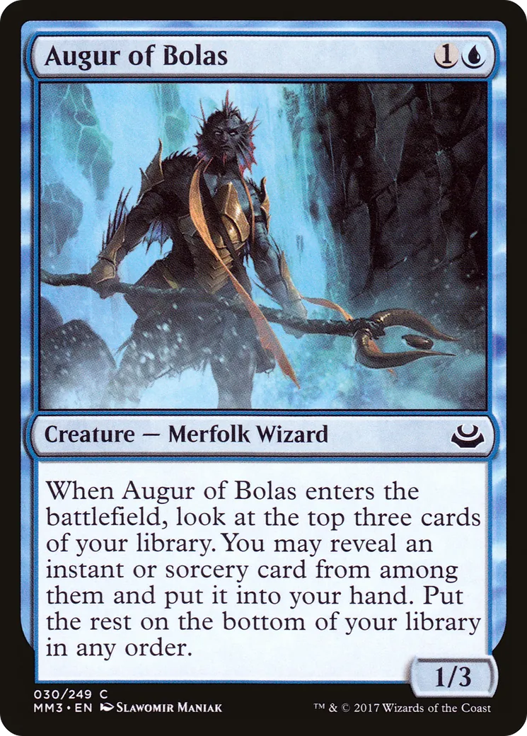Augure de Bolas — Modern Masters 2017 — Magic: The Gathering
