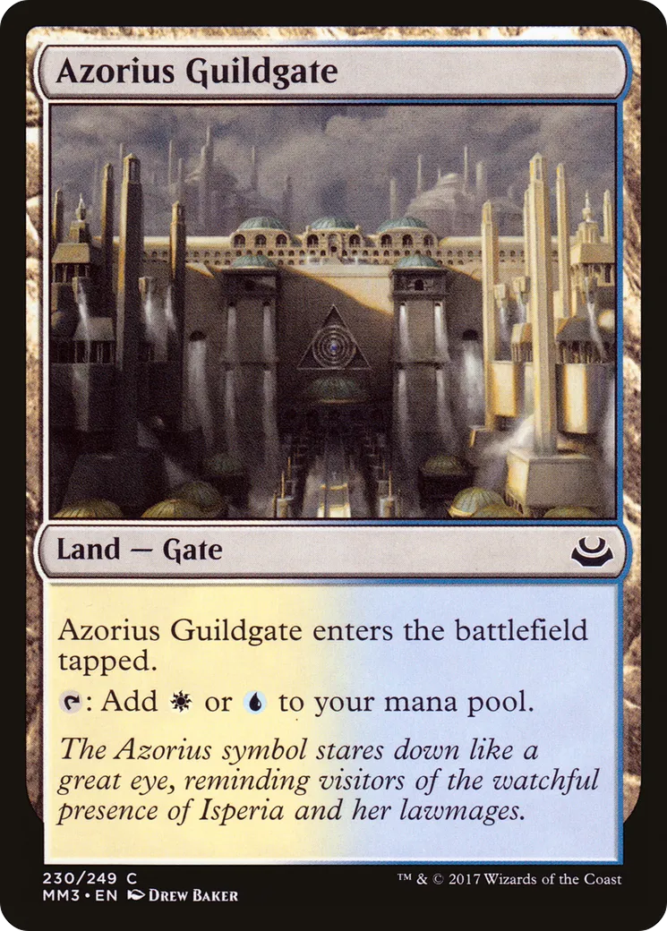 Porte de la guilde d'Azorius — Modern Masters 2017 — Magic: The Gathering