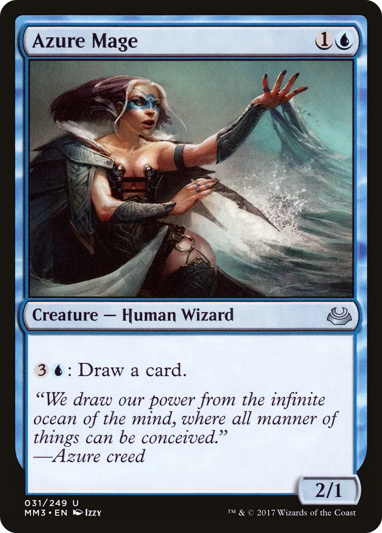 Mage de l'azur — Modern Masters 2017 — Magic: The Gathering