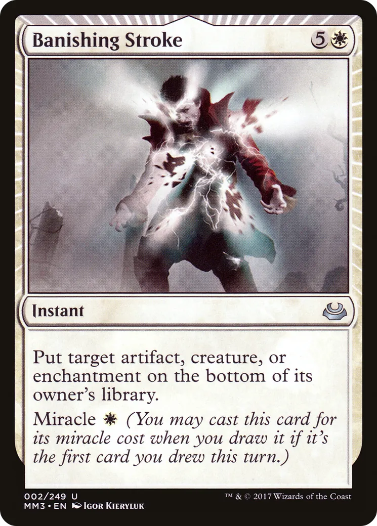 Banishing Stroke — Modern Masters 2017 — Magic: The Gathering