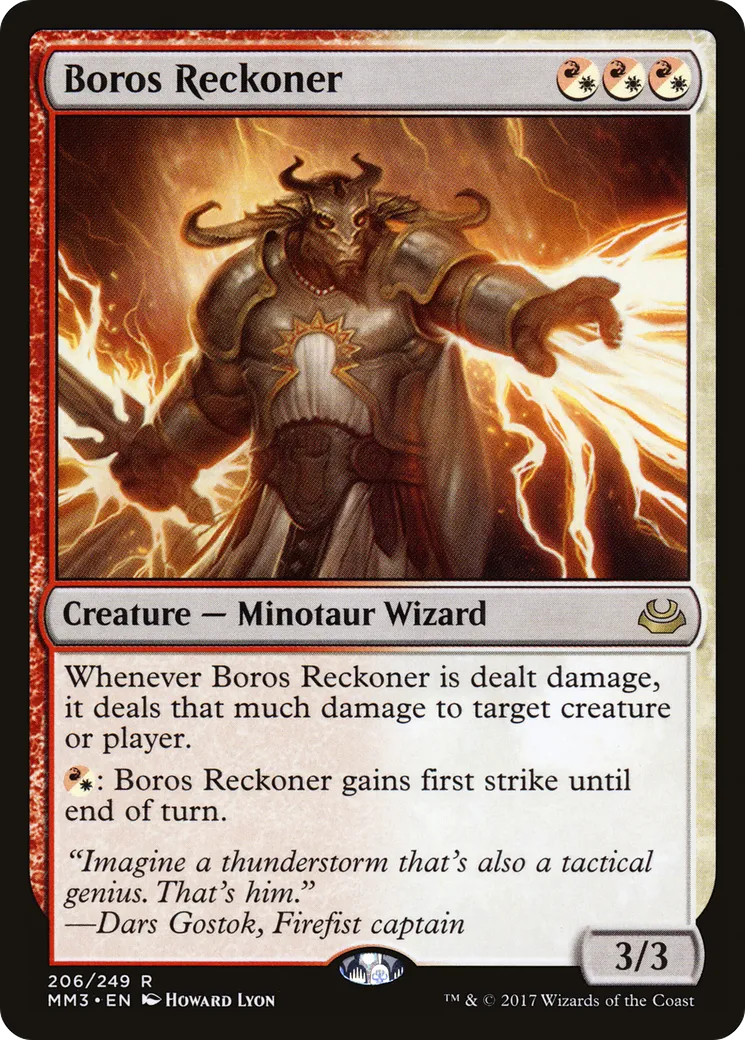 Boros Reckoner — Modern Masters 2017 — Magic: The Gathering