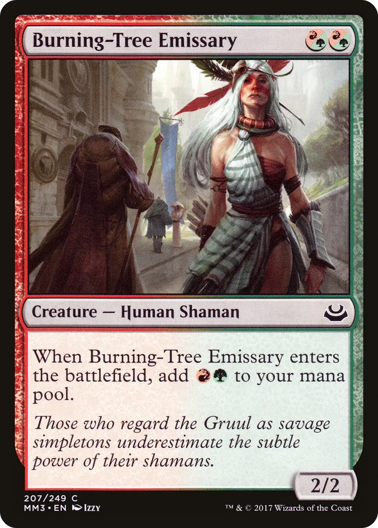 Émissaire de Brûle-Arbre — Modern Masters 2017 — Magic: The Gathering