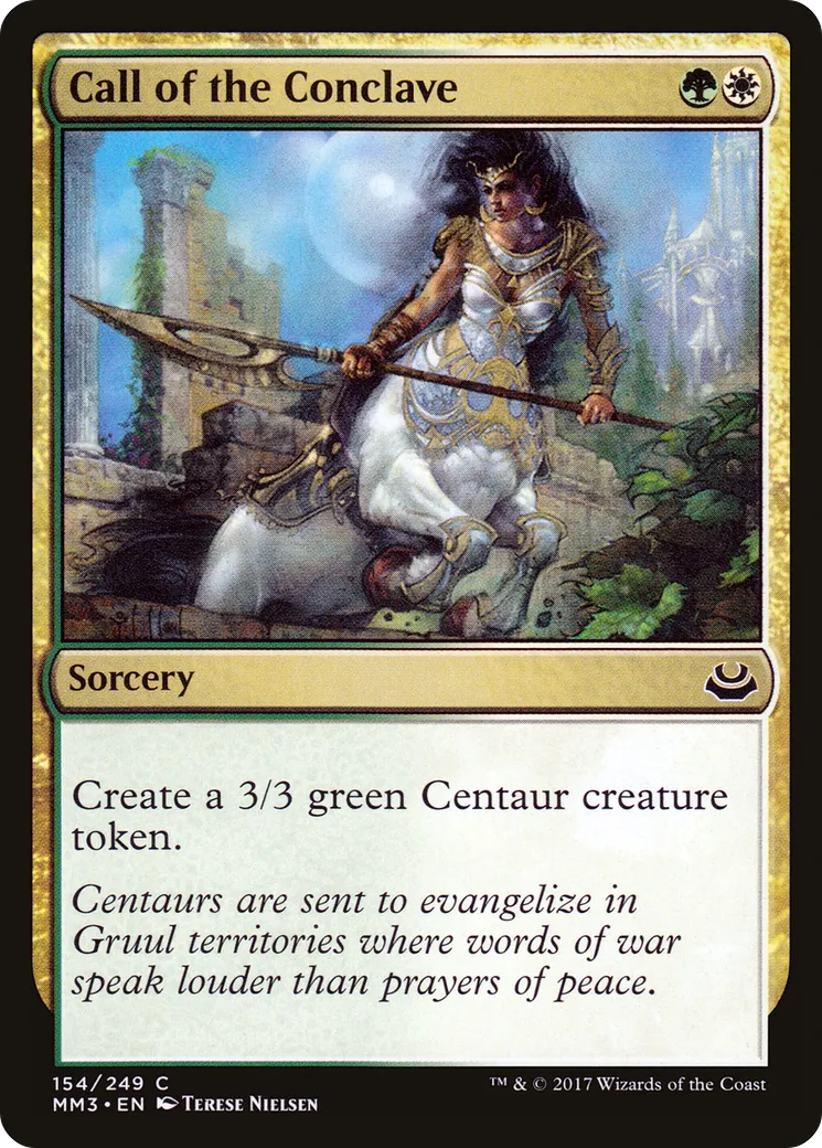 Call of the Conclave — Modern Masters 2017 — Magic: The Gathering