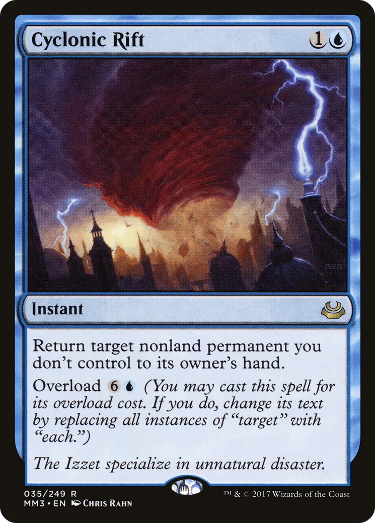 Cyclonic Rift — Modern Masters 2017 — Magic: The Gathering