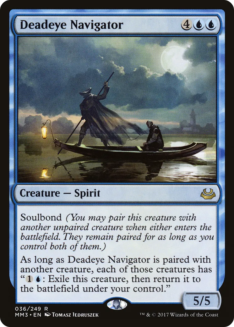 Deadeye Navigator — Modern Masters 2017 — Magic: The Gathering