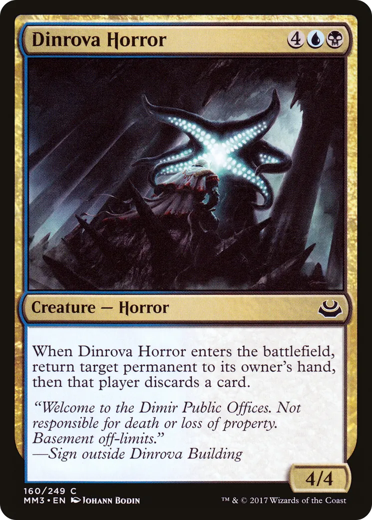 Horreur de Dinrova — Modern Masters 2017 — Magic: The Gathering