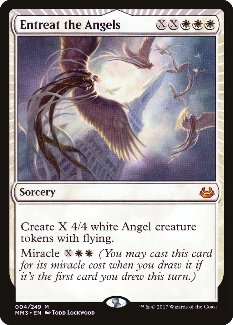 Entreat the Angels — Modern Masters 2017 — Magic: The Gathering