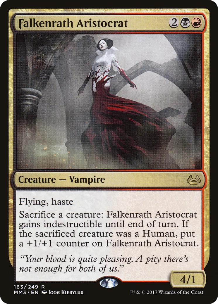 Aristocrate Falkenrath — Modern Masters 2017 — Magic: The Gathering