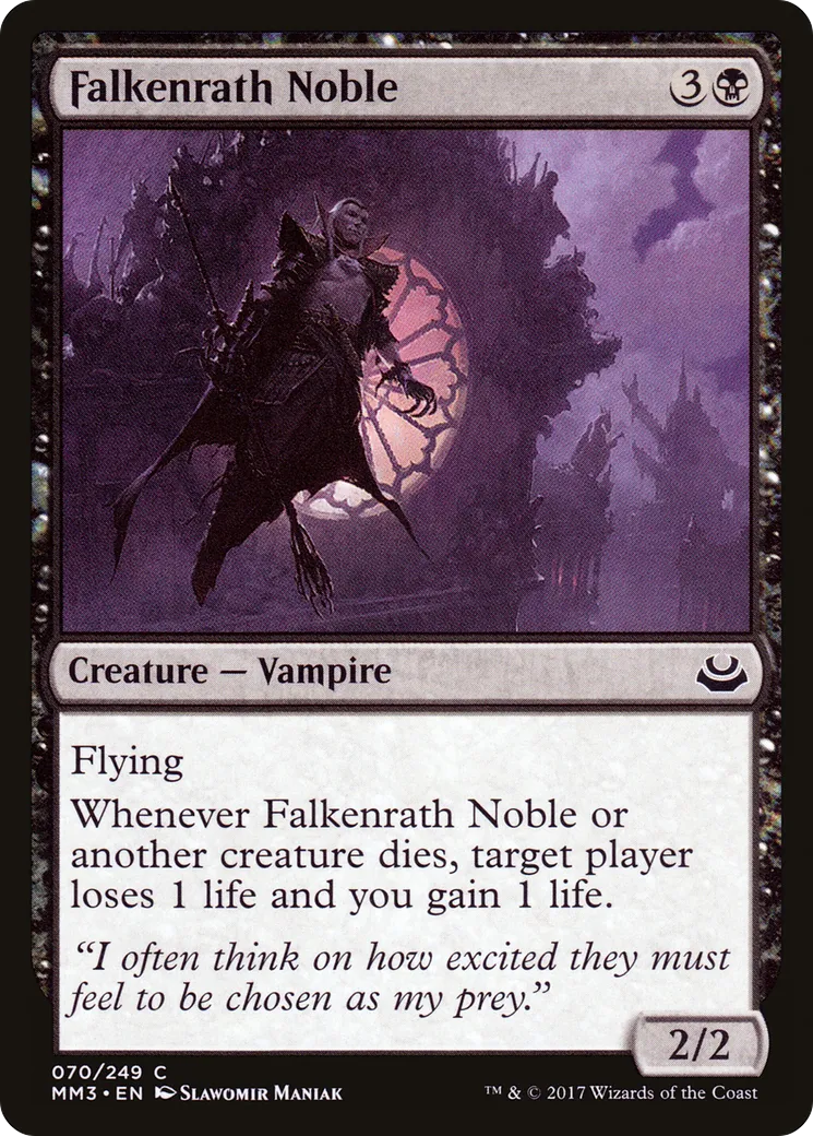 Falkenrath Noble — Modern Masters 2017 — Magic: The Gathering