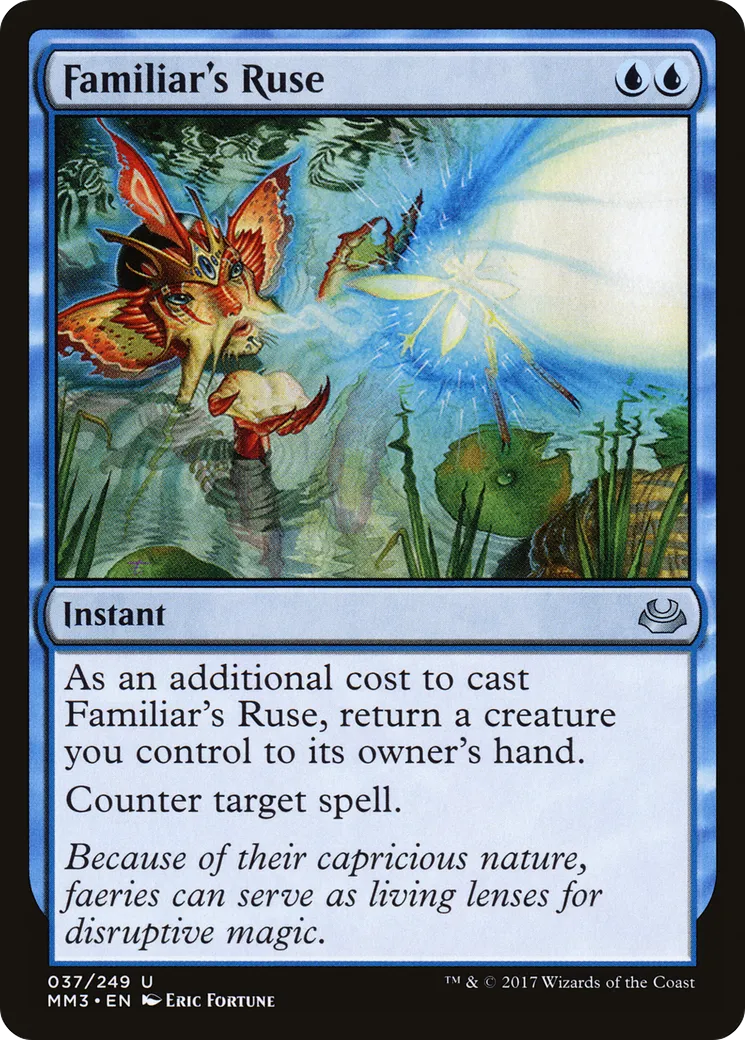 Familiar's Ruse — Modern Masters 2017 — Magic: The Gathering