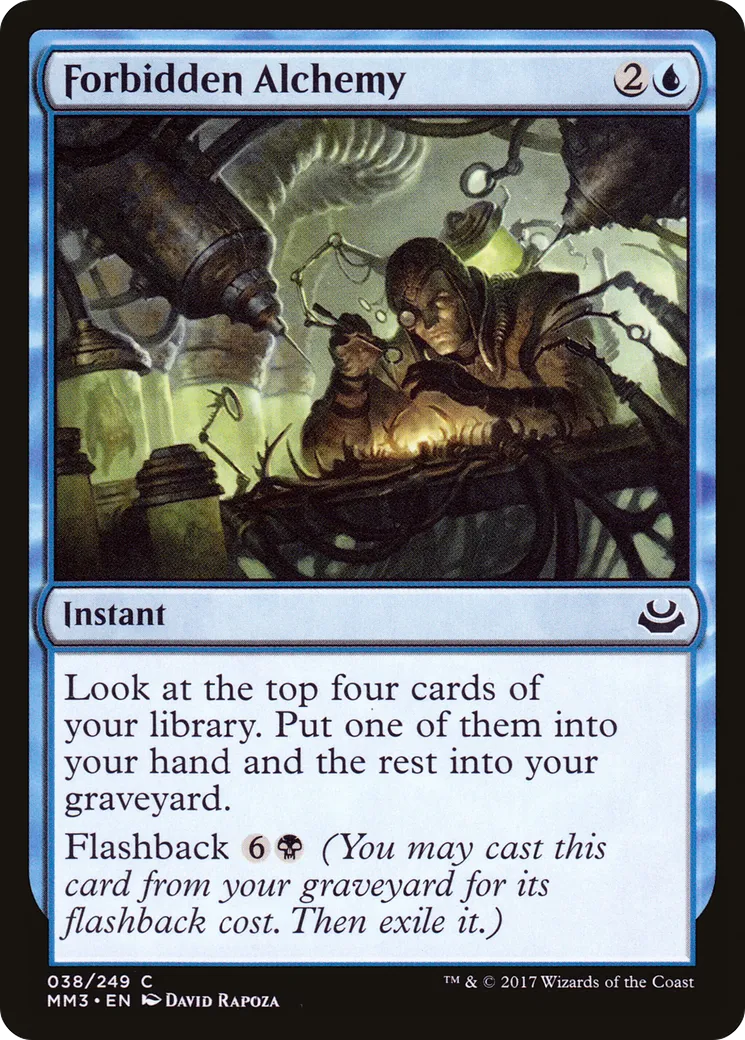 Alchimie interdite — Modern Masters 2017 — Magic: The Gathering